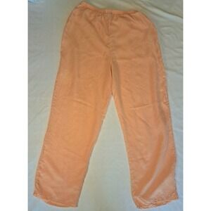 FROXX RARE Vtg Peach Bemberg Lounge Pants FLAW Women's M Luxurious Old Money